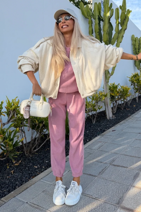 Σύνολο GRELDIONA PINK, Χρώμα: ροζ, IVET.EU - Εκπτώσεις έως -80%