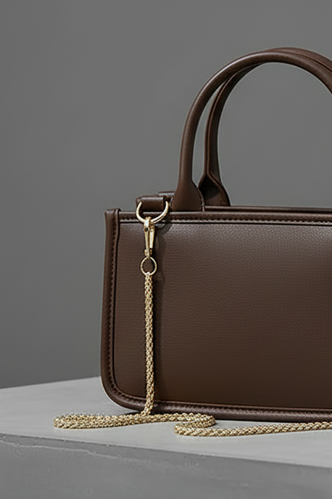 Τσάντα MOHELDA BROWN, Χρώμα: καφέ, IVET.EU - Εκπτώσεις έως -80%