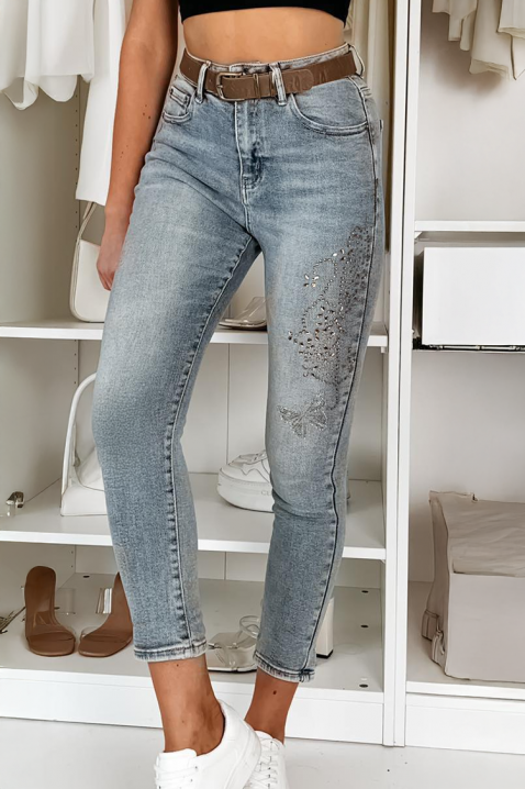 Τζιν BLADELDA, Χρώμα: Γαλάζιο, IVET.EU - Εκπτώσεις έως -80%