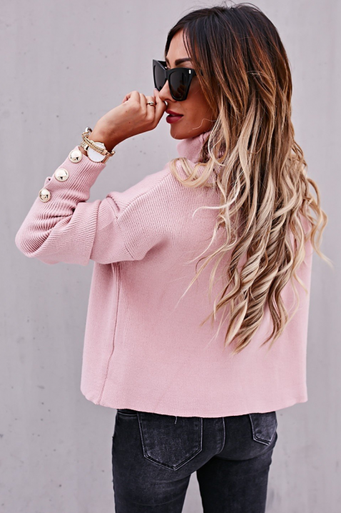 Πουλόβερ TENSILDA PUDRA, Χρώμα: πούδρα, IVET.EU - Εκπτώσεις έως -80%