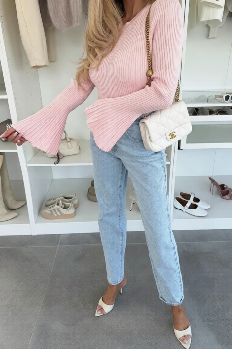 Γυναικεία μπλούζα MURFENA PINK, Χρώμα: ροζ, IVET.EU - Εκπτώσεις έως -80%