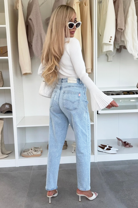 Γυναικεία μπλούζα MURFENA WHITE, Χρώμα: άσπρο, IVET.EU - Εκπτώσεις έως -80%