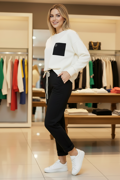 Σύνολο TENZIARA BLACK, Χρώμα: μαύρο, IVET.EU - Εκπτώσεις έως -80%