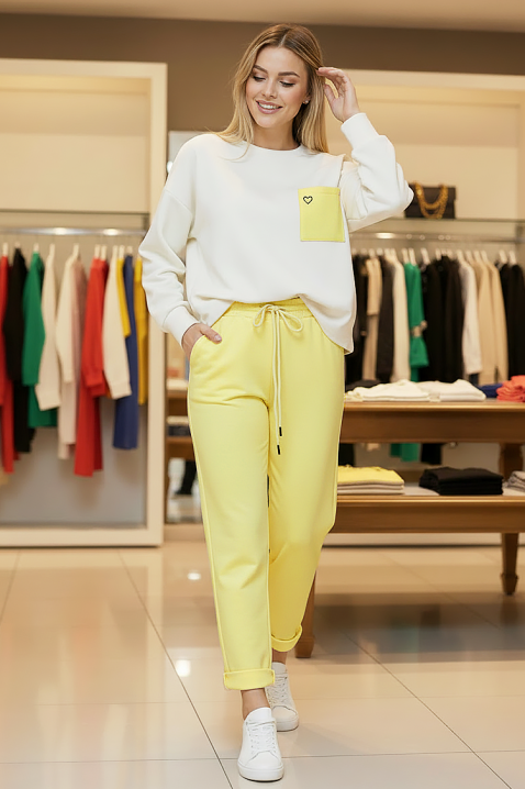 Σύνολο TENZIARA YELLOW, Χρώμα: κίτρινο, IVET.EU - Εκπτώσεις έως -80%