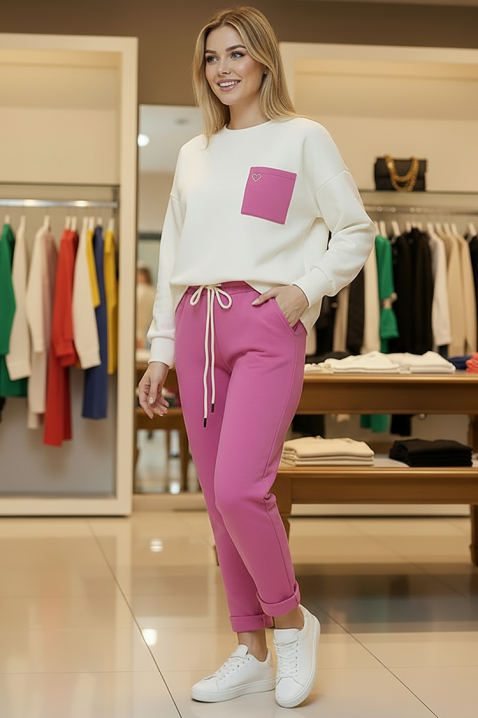 Σύνολο TENZIARA PINK, Χρώμα: ροζ, IVET.EU - Εκπτώσεις έως -80%