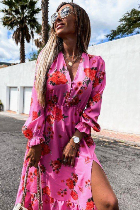 Φόρεμα BELINFEA, Χρώμα: φούξια, IVET.EU - Εκπτώσεις έως -80%