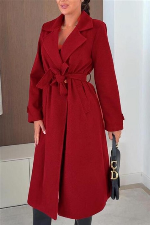 Καμπαρντίνα GRENOLFA BORDO, Χρώμα: μπορντό, IVET.EU - Εκπτώσεις έως -80%