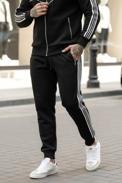 Ανδρικό σύνολο KIMORDO BLACK, Χρώμα: μαύρο, IVET.EU - Εκπτώσεις έως -80%