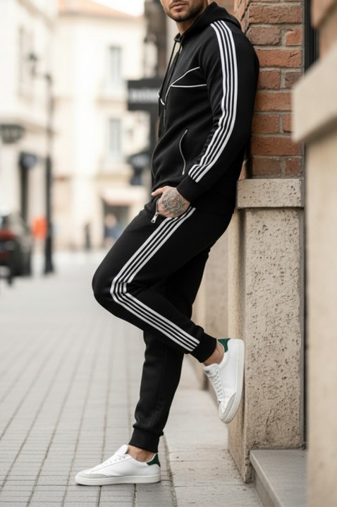 Ανδρικό σύνολο KIMORDO BLACK, Χρώμα: μαύρο, IVET.EU - Εκπτώσεις έως -80%