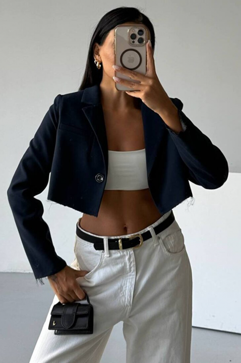 Σακάκι CRALONDA NAVY, Χρώμα: σκούρο μπλε, IVET.EU - Εκπτώσεις έως -80%