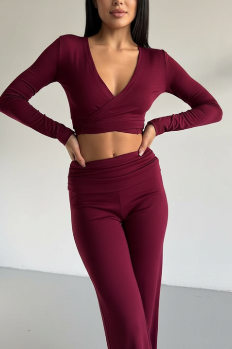 Σύνολο PERTOVA BORDO, Χρώμα: μπορντό, IVET.EU - Εκπτώσεις έως -80%