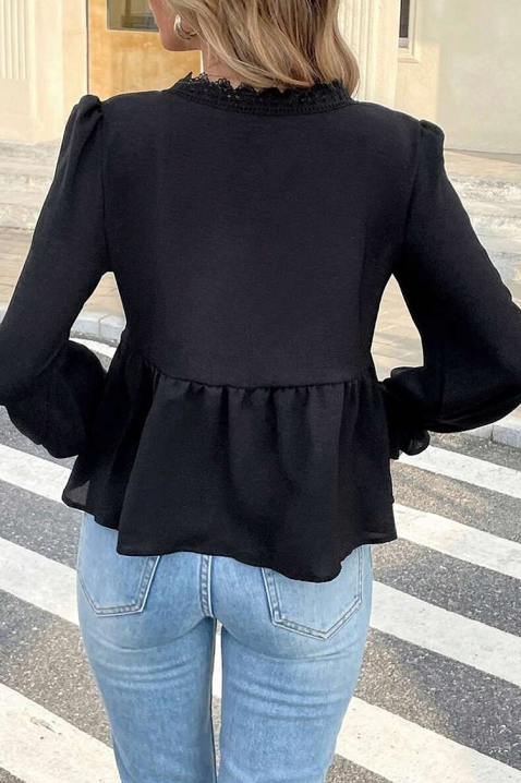 Γυναικεία μπλούζα VLADANZA, Χρώμα: μαύρο, IVET.EU - Εκπτώσεις έως -80%