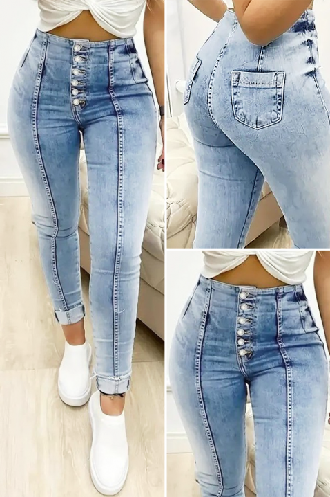 Τζιν CATARELDA, Χρώμα: Γαλάζιο, IVET.EU - Εκπτώσεις έως -80%