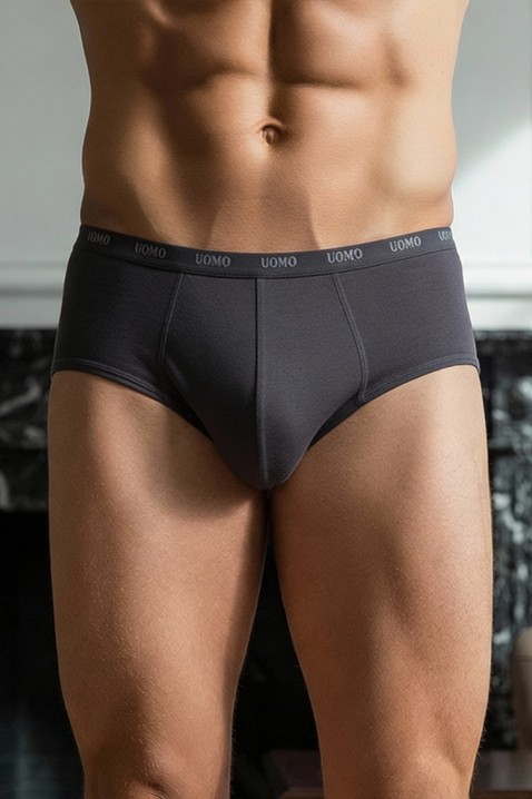 Ανδρικό σλιπ JIMZO GRAFIT, Χρώμα: γραφίτης, IVET.EU - Εκπτώσεις έως -80%