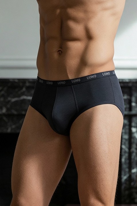 Ανδρικό σλιπ JIMZO BLACK, Χρώμα: μαύρο, IVET.EU - Εκπτώσεις έως -80%