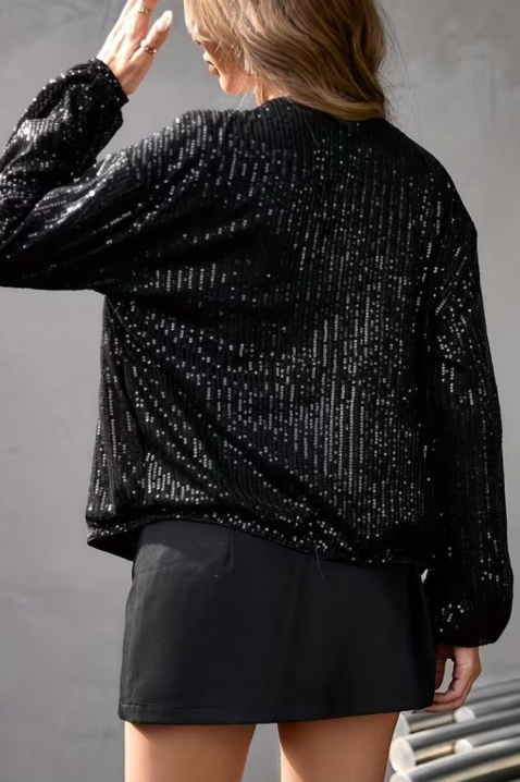 Μπουφάν BAREONA, Χρώμα: μαύρο, IVET.EU - Εκπτώσεις έως -80%