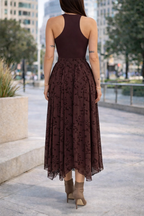 Φούστα LOPLANDA, Χρώμα: καφέ, IVET.EU - Εκπτώσεις έως -80%