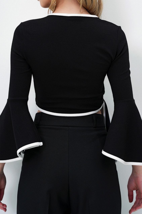 Γυναικεία μπλούζα΄BECHANZA BLACK, Χρώμα: μαύρο, IVET.EU - Εκπτώσεις έως -80%