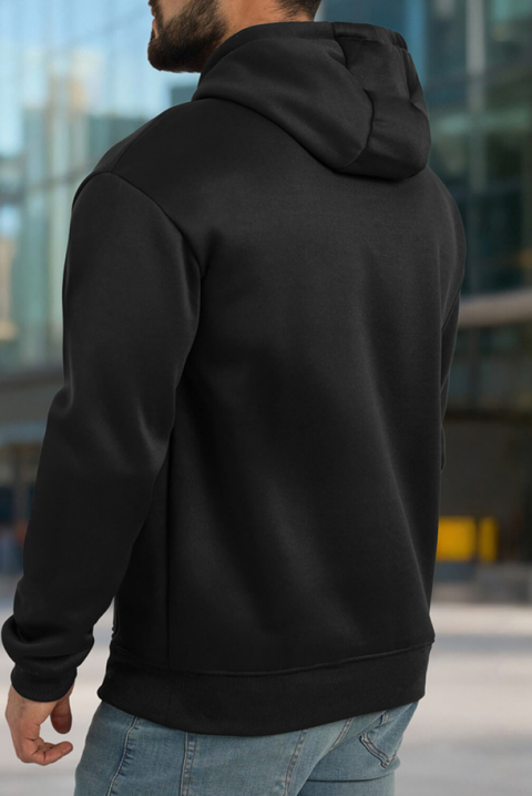 Ανδρικό φούτερ ROFORO, Χρώμα: μαύρο, IVET.EU - Εκπτώσεις έως -80%