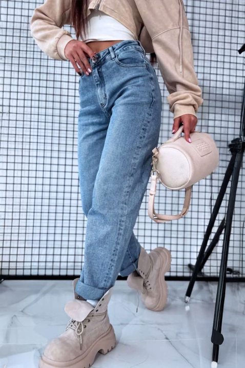 Τζιν ARFIETA, Χρώμα: μπλε, IVET.EU - Εκπτώσεις έως -80%