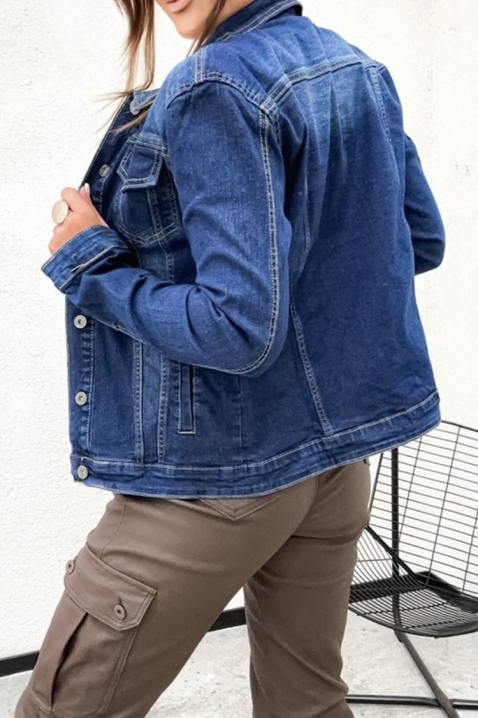 Τζιν μπουφάν GLODANDA, Χρώμα: σκούρο μπλε, IVET.EU - Εκπτώσεις έως -80%