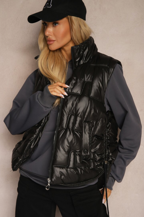 Γιλέκο HOLVENZA BLACK, Χρώμα: μαύρο, IVET.EU - Εκπτώσεις έως -80%