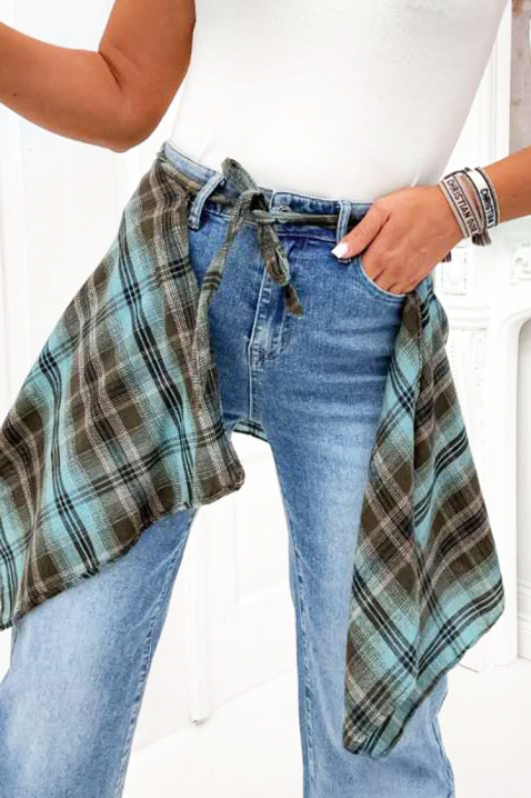 Τζιν SCARDELZA SKY, Χρώμα: Γαλάζιο, IVET.EU - Εκπτώσεις έως -80%