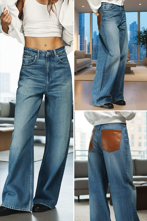 Τζιν DALORENZA, Χρώμα: Γαλάζιο, IVET.EU - Εκπτώσεις έως -80%