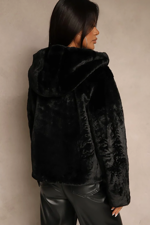 Μπουφάν FLONDERZA BLACK, Χρώμα: μαύρο, IVET.EU - Εκπτώσεις έως -80%