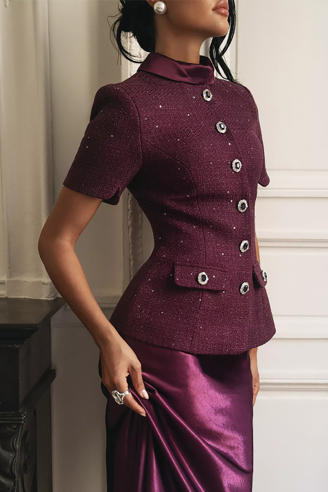 Σύνολο BIRKINZA PURLE, Χρώμα: μωβ, IVET.EU - Εκπτώσεις έως -80%