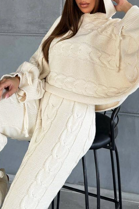 Σύνολο VOLZENA ECRU, Χρώμα: εκρού, IVET.EU - Εκπτώσεις έως -80%