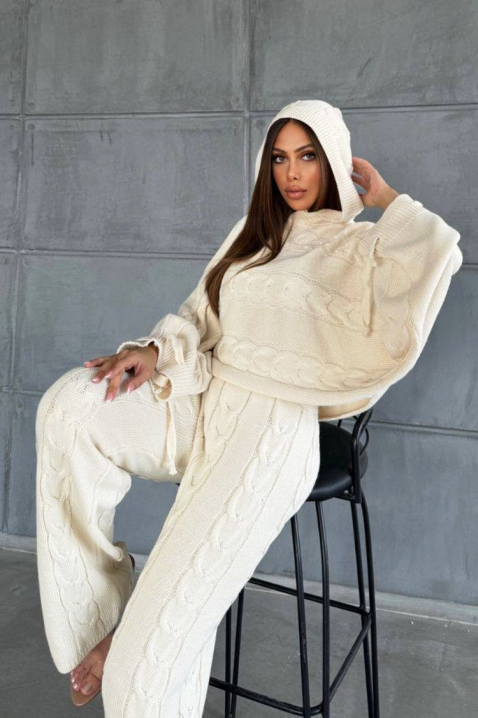 Σύνολο VOLZENA ECRU, Χρώμα: εκρού, IVET.EU - Εκπτώσεις έως -80%