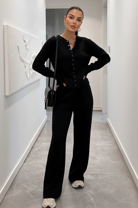 Σύνολο ELZORANA BLACK, Χρώμα: μαύρο, IVET.EU - Εκπτώσεις έως -80%