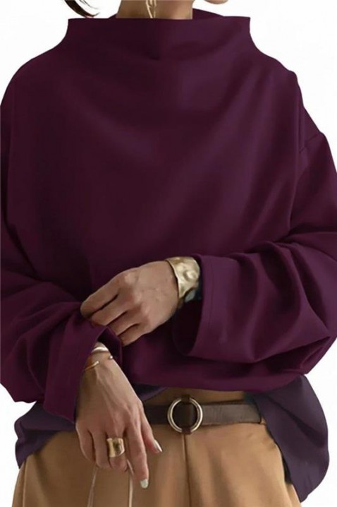 Γυναικεία μπλούζα BACHORELA PURPLE, Χρώμα: μωβ, IVET.EU - Εκπτώσεις έως -80%