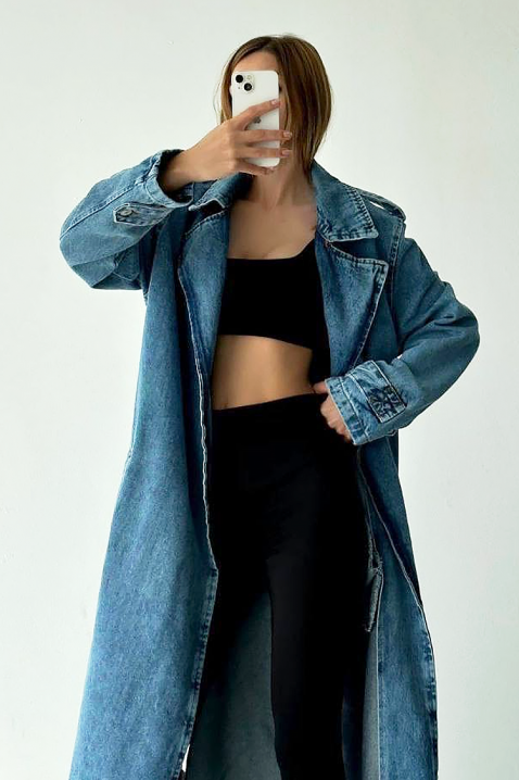 Καμπαρντίνα ZUARDA, Χρώμα: μπλε, IVET.EU - Εκπτώσεις έως -80%