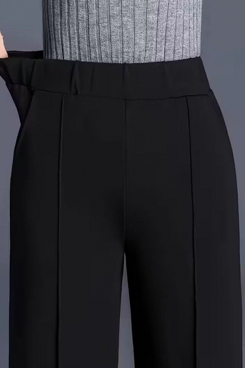 Παντελόνι VIBRALZA, Χρώμα: μαύρο, IVET.EU - Εκπτώσεις έως -80%