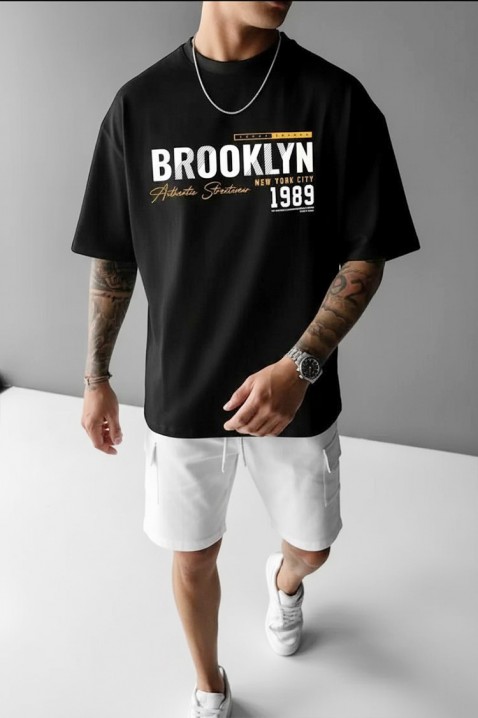 Ανδρικό μπλουζάκι GOLDON, Χρώμα: μαύρο, IVET.EU - Εκπτώσεις έως -80%