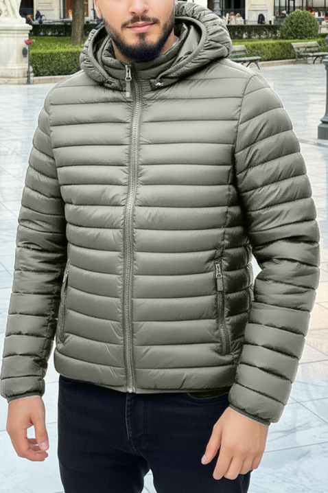 Ανδρικό μπουφάν MASHELDO KHAKI, Χρώμα: χακί, IVET.EU - Εκπτώσεις έως -80%