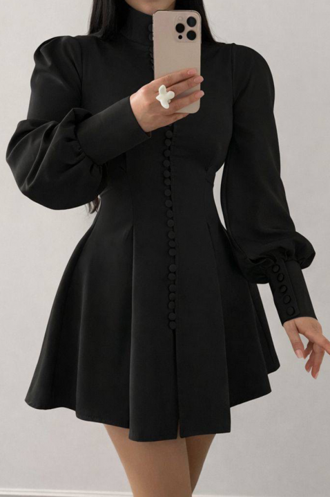 Φόρεμα VOSELMA BLACK, Χρώμα: μαύρο, IVET.EU - Εκπτώσεις έως -80%