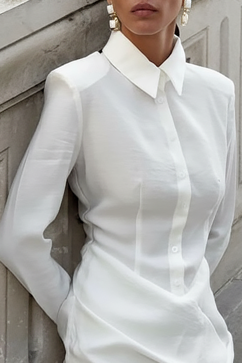 Φόρεμα KOLMERNA, Χρώμα: άσπρο, IVET.EU - Εκπτώσεις έως -80%