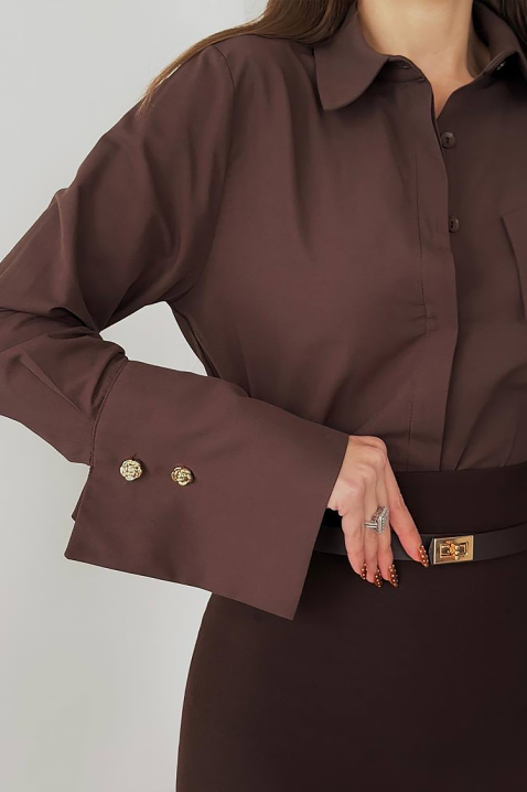 Σύνολο BORELNA BROWN, Χρώμα: καφέ, IVET.EU - Εκπτώσεις έως -80%