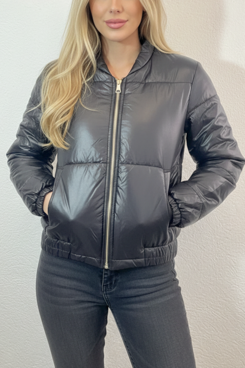 Μπουφάν FULMERTA BLACK, Χρώμα: μαύρο, IVET.EU - Εκπτώσεις έως -80%