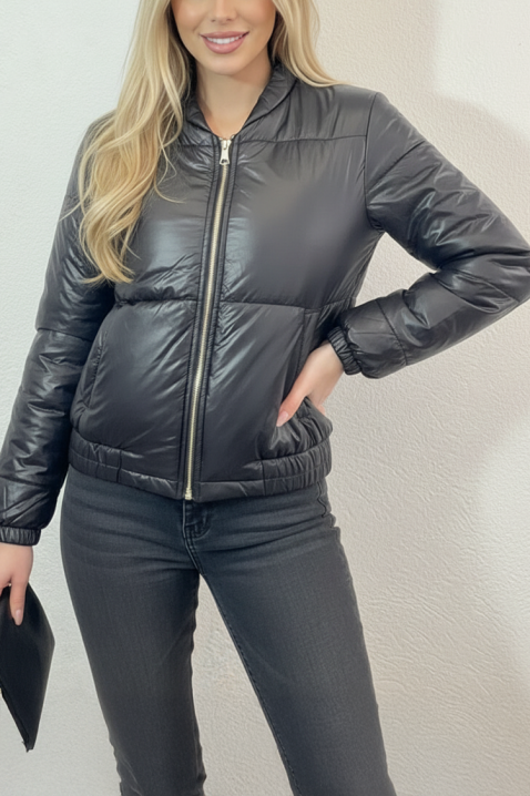 Μπουφάν FULMERTA BLACK, Χρώμα: μαύρο, IVET.EU - Εκπτώσεις έως -80%