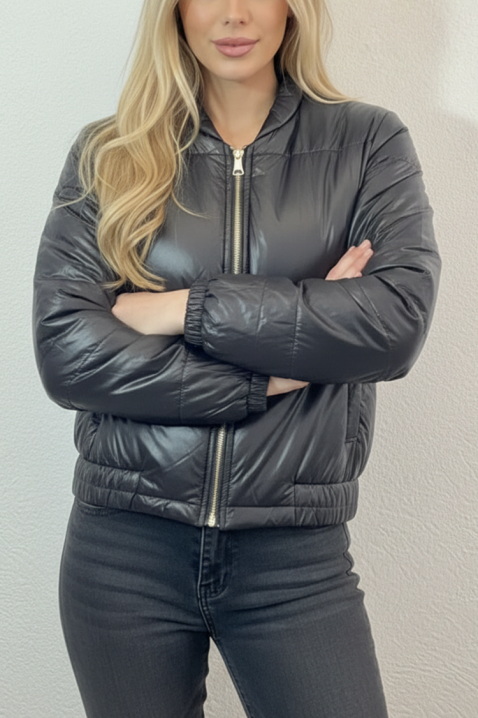 Μπουφάν FULMERTA BLACK, Χρώμα: μαύρο, IVET.EU - Εκπτώσεις έως -80%