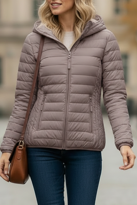 Μπουφάν MOGRELDA PUDRA, Χρώμα: πούδρα, IVET.EU - Εκπτώσεις έως -80%