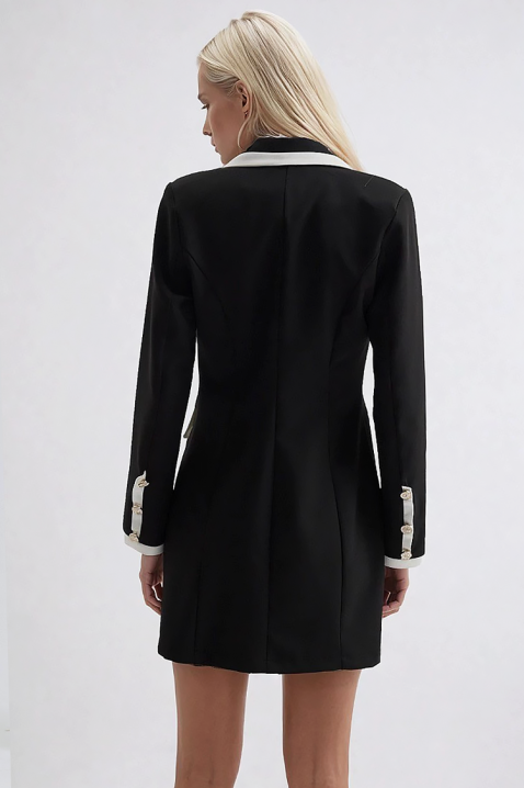 Φόρεμα - μπλέιζερ IRKANZA, Χρώμα: μαύρο, IVET.EU - Εκπτώσεις έως -80%