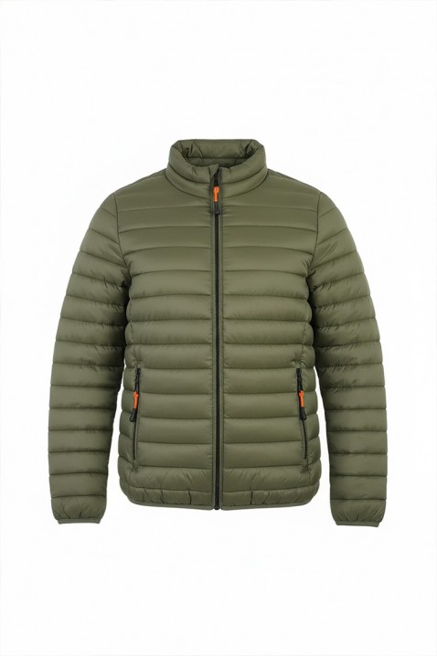 Ανδρικό μπουφάν KOLOMBO KHAKI, Χρώμα: χακί, IVET.EU - Εκπτώσεις έως -80%