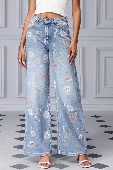 Τζιν EDELVENZA, Χρώμα: Γαλάζιο, IVET.EU - Εκπτώσεις έως -80%