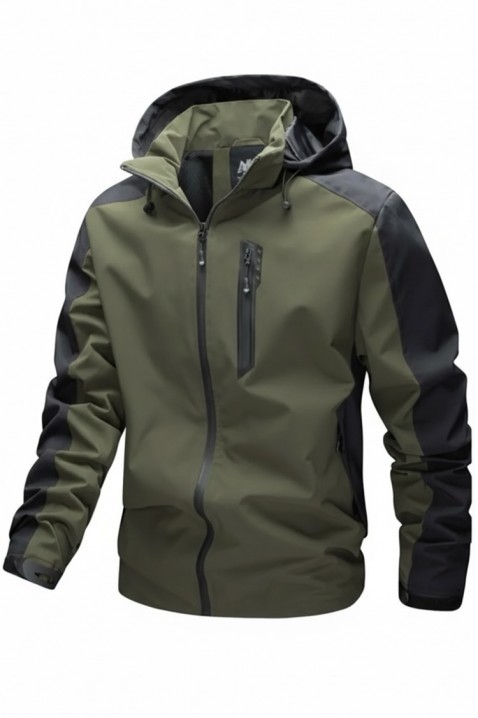 Ανδρικό μπουφάν NIMONO KHAKI, Χρώμα: χακί, IVET.EU - Εκπτώσεις έως -80%