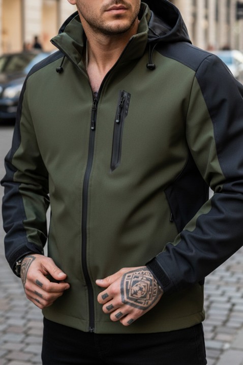 Ανδρικό μπουφάν NIMONO KHAKI, Χρώμα: χακί, IVET.EU - Εκπτώσεις έως -80%